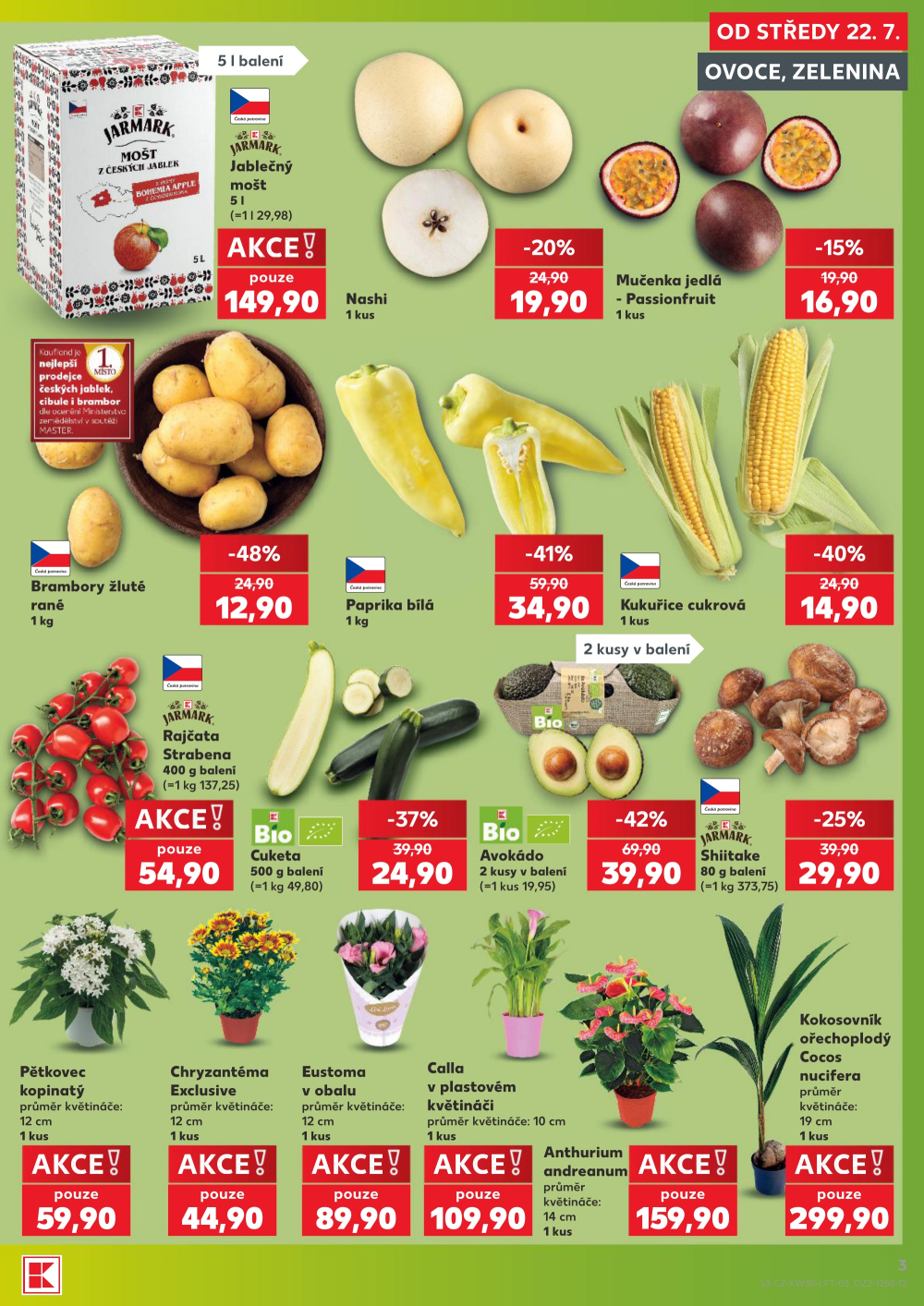 Leták Kaufland leták Praha 6 - Podbaba - strana 3