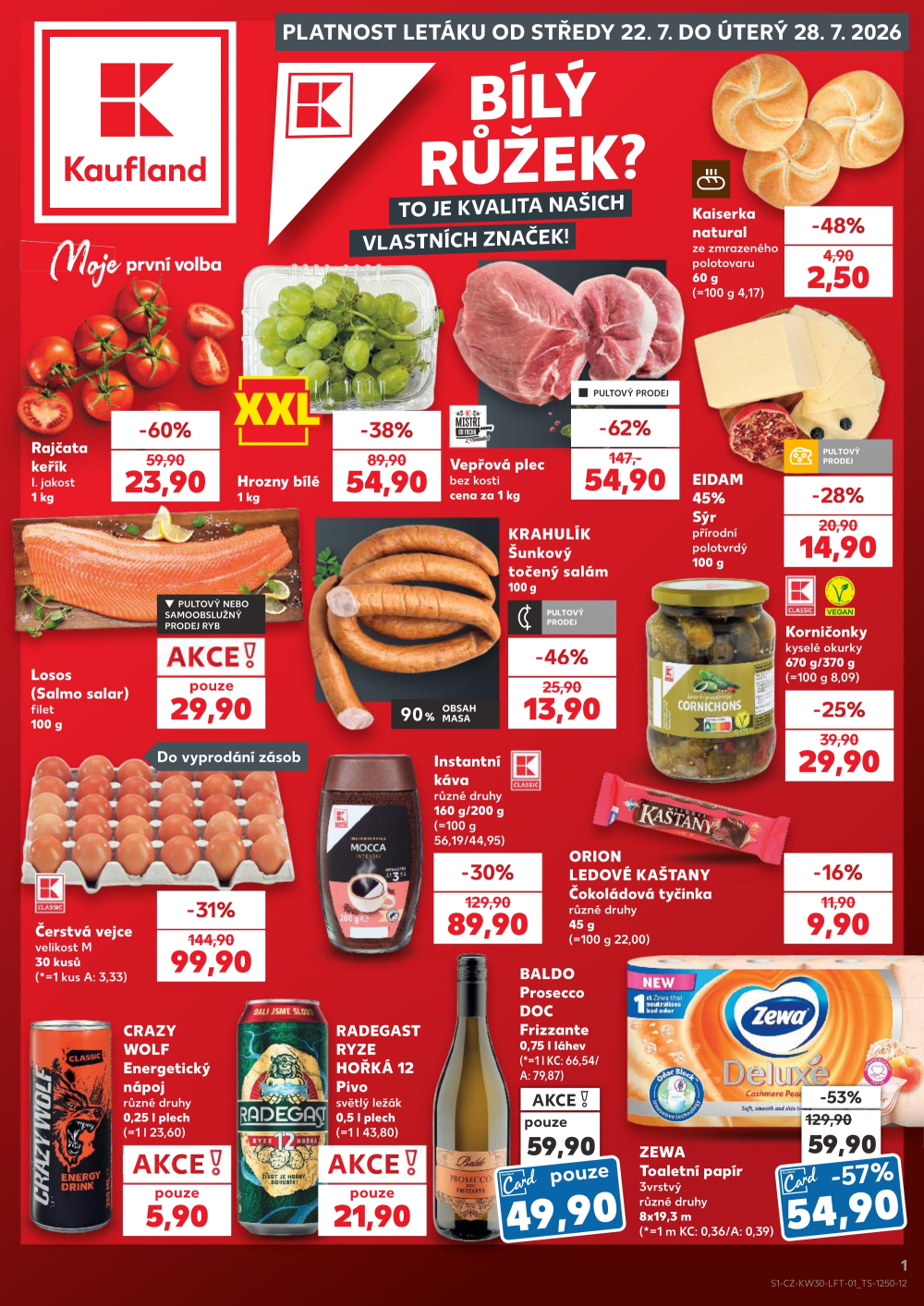 Leták Kaufland leták Kolín - strana 1
