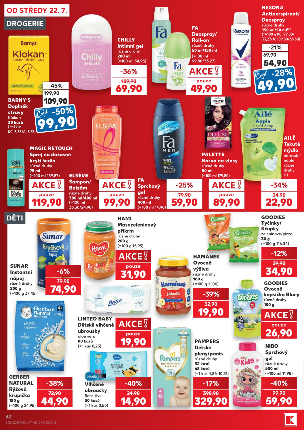 Leták Kaufland leták Kolín - strana 42