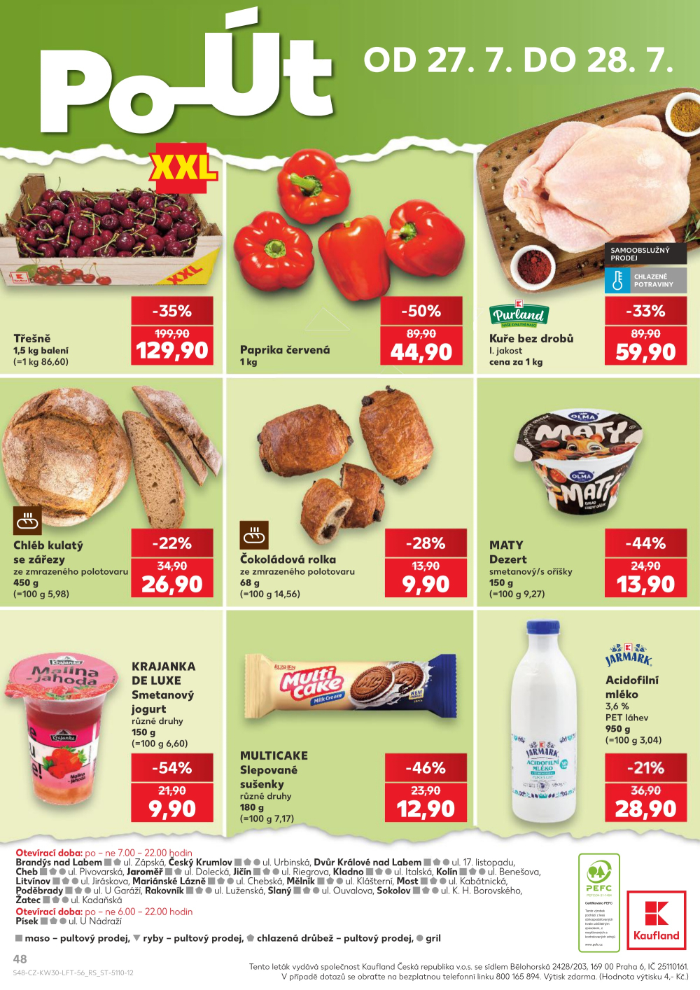 Leták Kaufland leták Kolín - strana 48