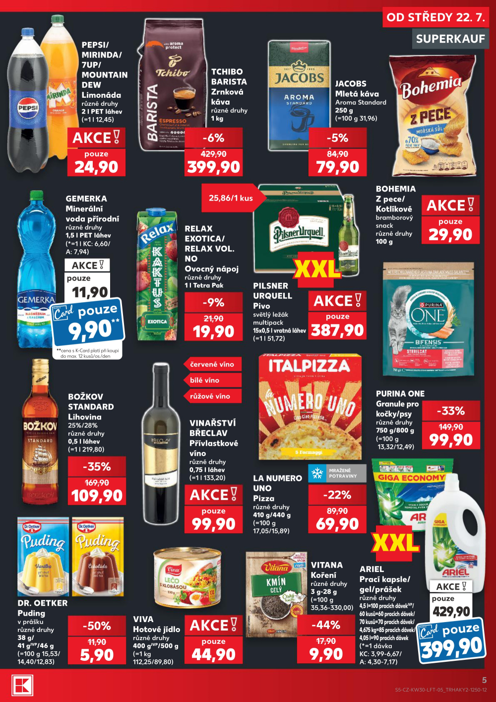 Leták Kaufland leták Praha 4 - Modřany - strana 5