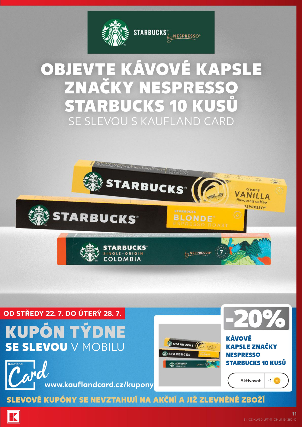 Leták Kaufland leták Praha 4 - Michle - strana 11
