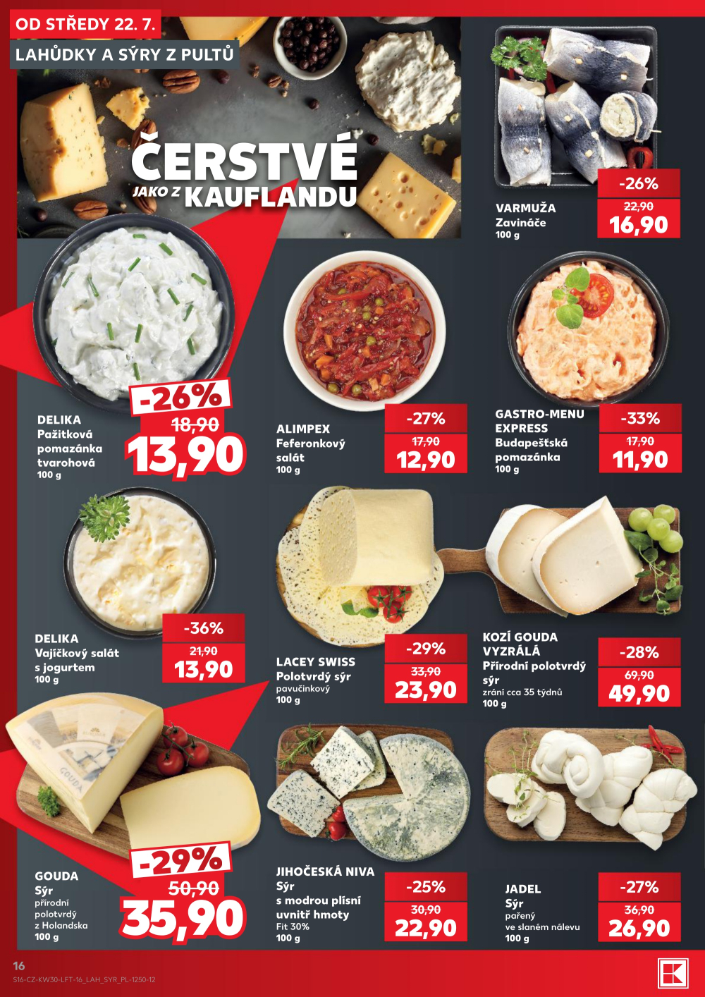 Leták Kaufland leták Praha 4 - Michle - strana 16