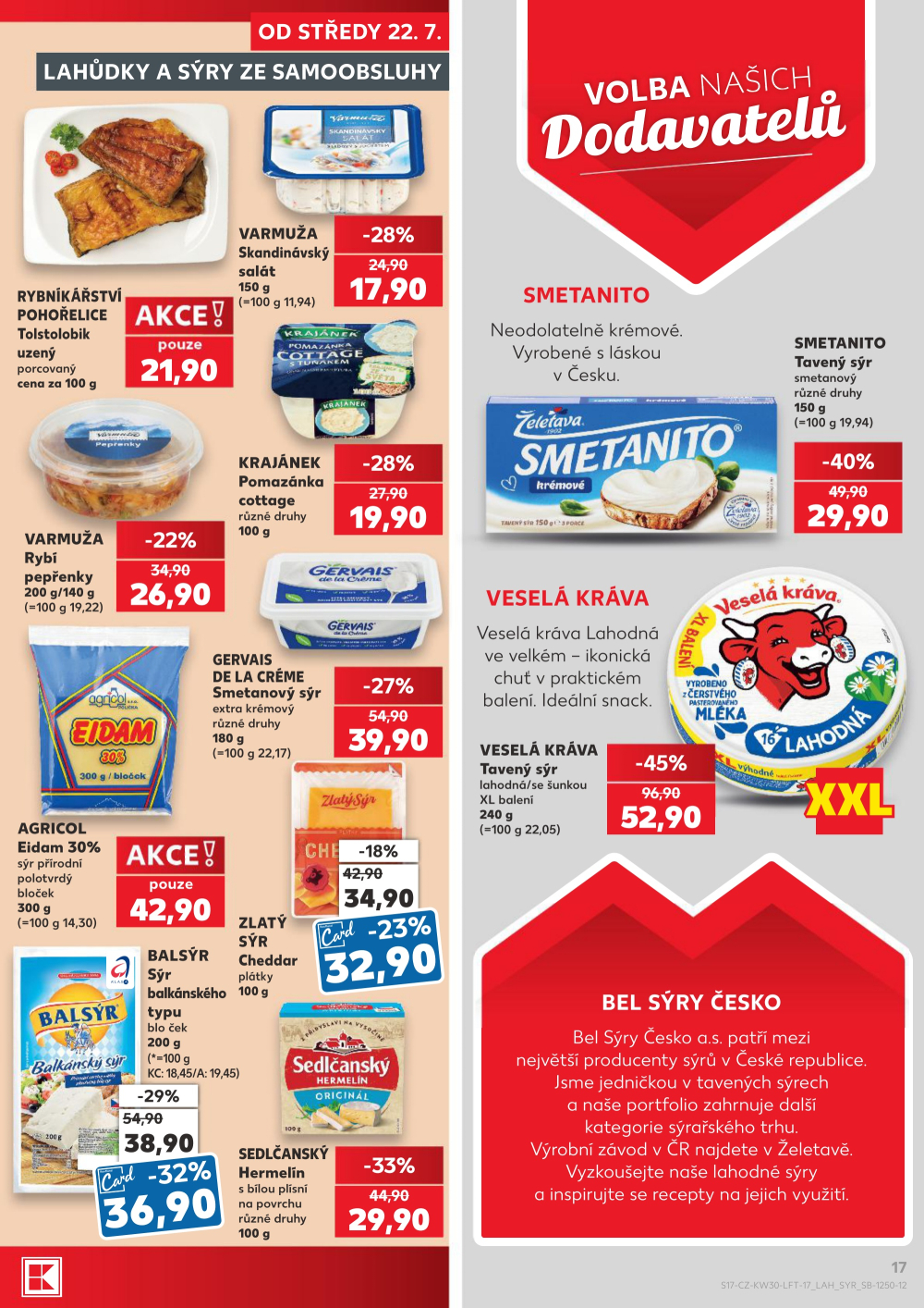 Leták Kaufland leták Praha 4 - Michle - strana 17
