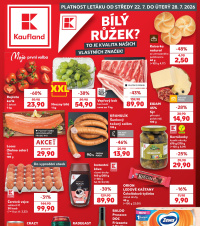 Akční leták Kaufland  Praha 4 - Michle