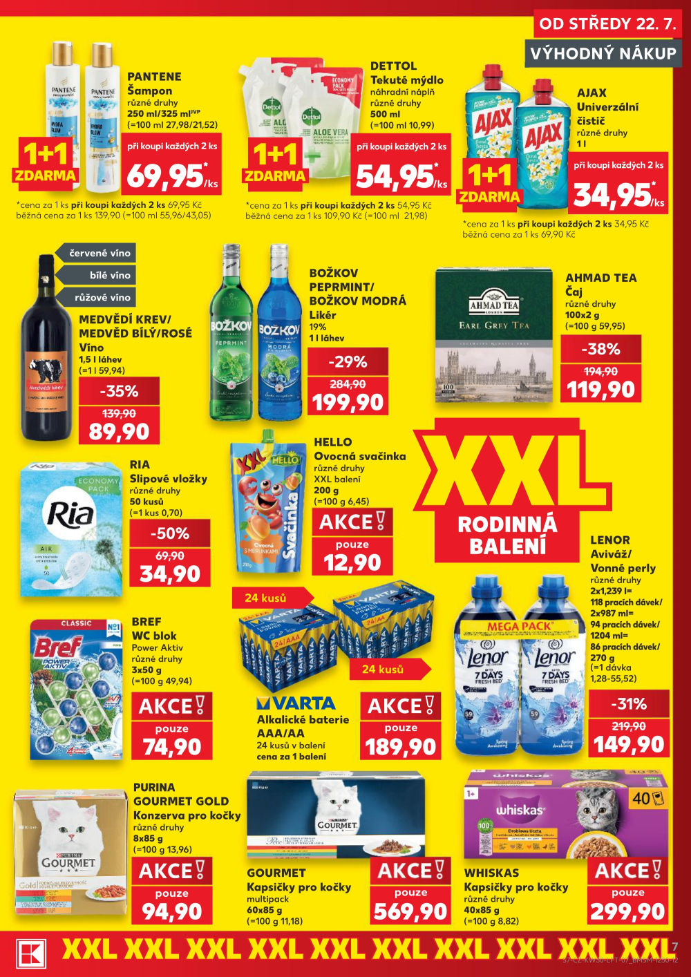 Leták Kaufland leták Praha 4 - Michle - strana 7