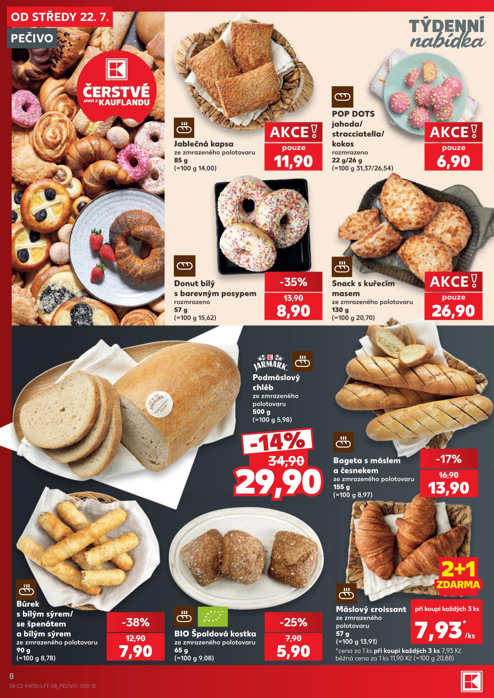 Leták Kaufland leták Praha 4 - Michle - strana 8