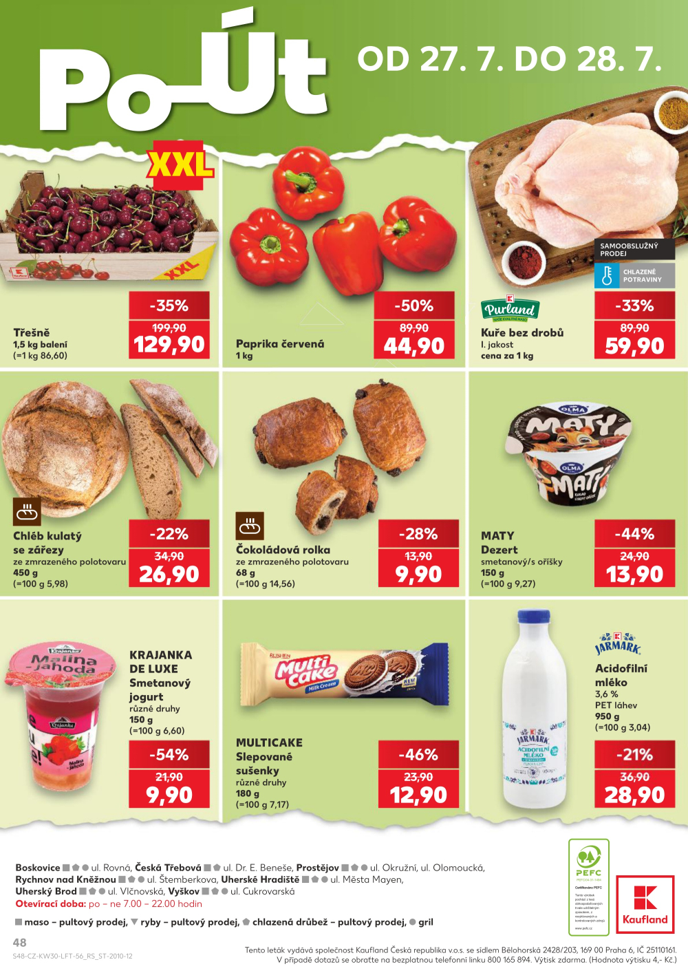 Leták Kaufland leták Vyškov - strana 48