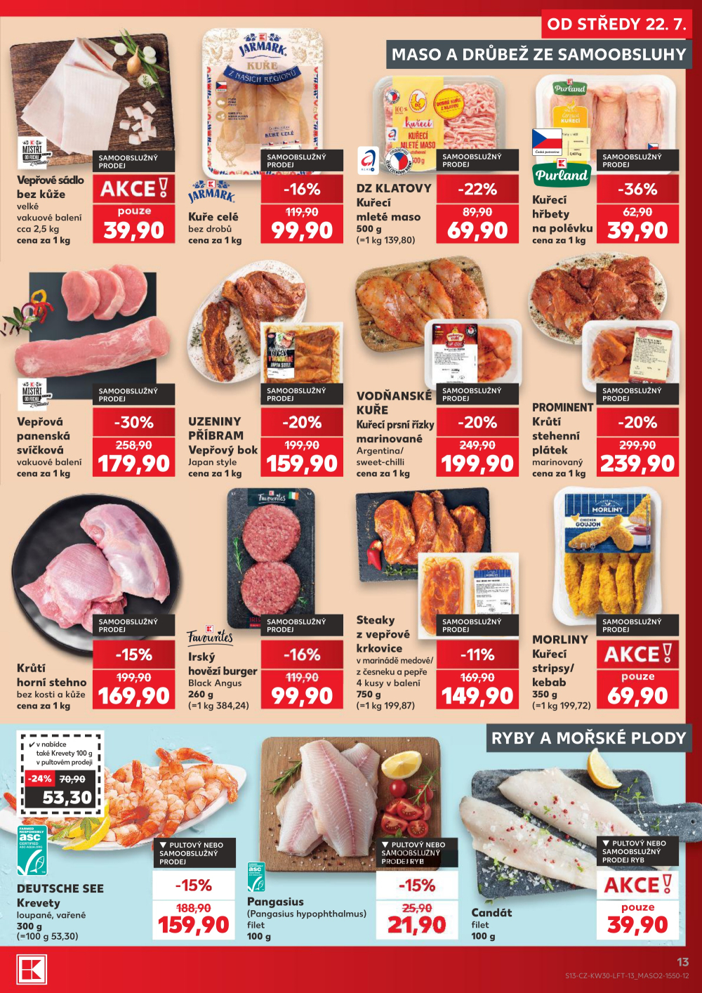 Leták Kaufland leták Praha 8 - Libeň - strana 13