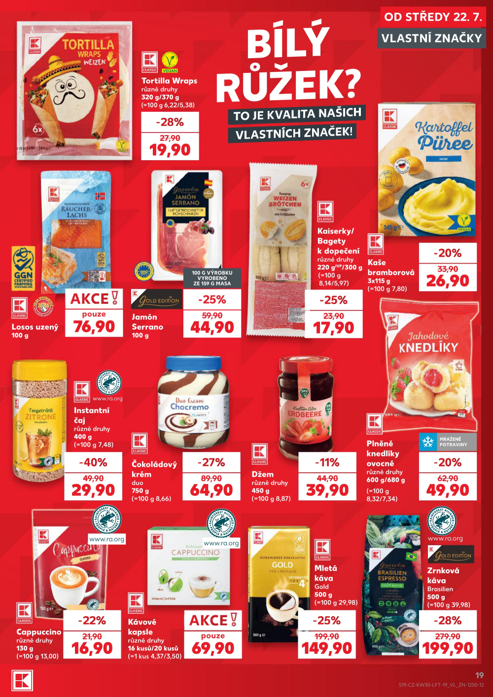 Leták Kaufland leták Praha 8 - Libeň - strana 19