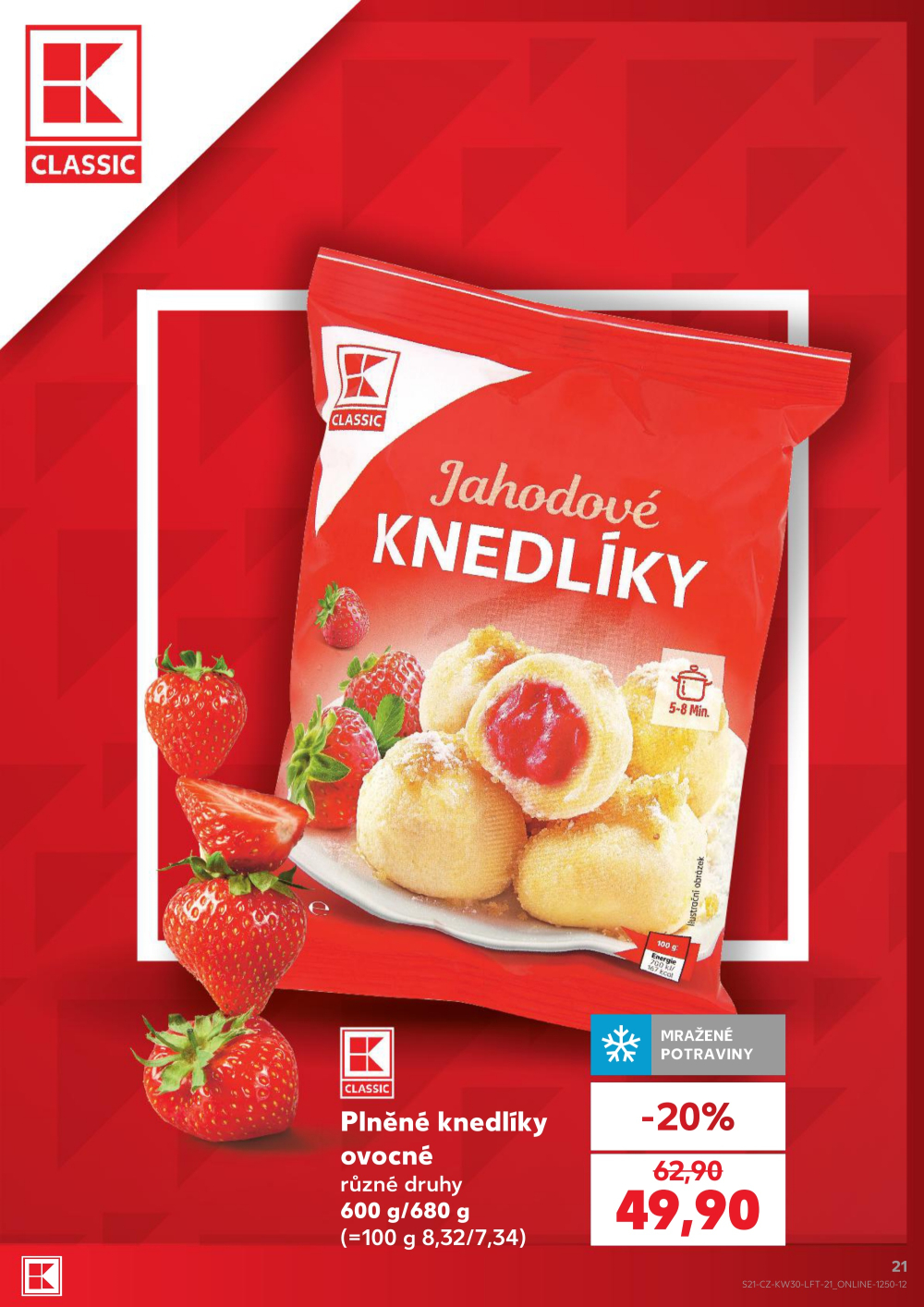 Leták Kaufland leták Praha 8 - Libeň - strana 21