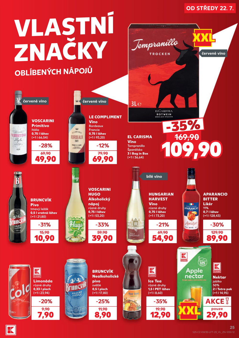 Leták Kaufland leták Praha 8 - Libeň - strana 25
