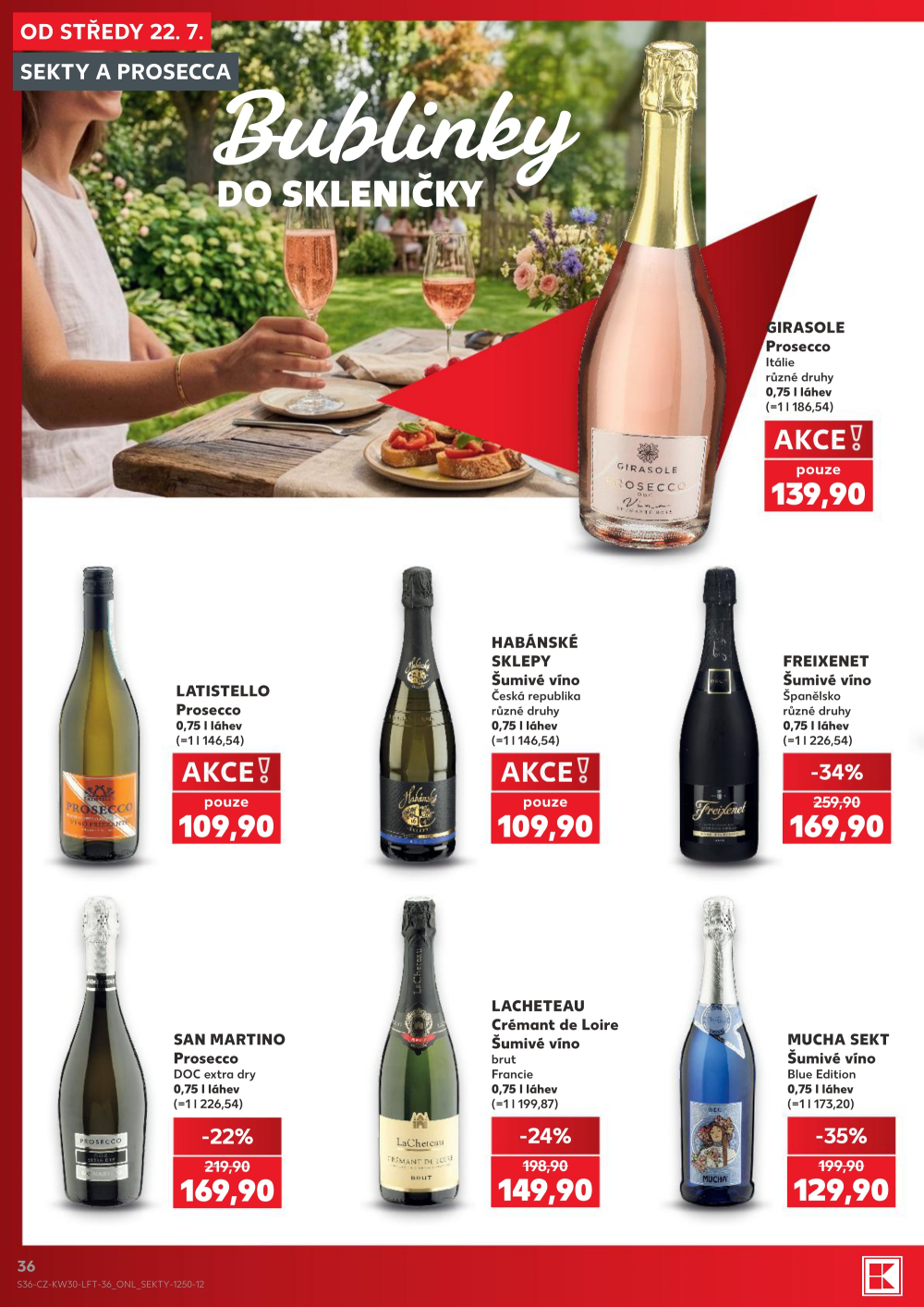 Leták Kaufland leták Praha 8 - Libeň - strana 36