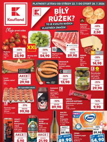Kaufland leták Praha 9 - Hloubětín