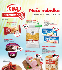 Akční leták CBA Premium 