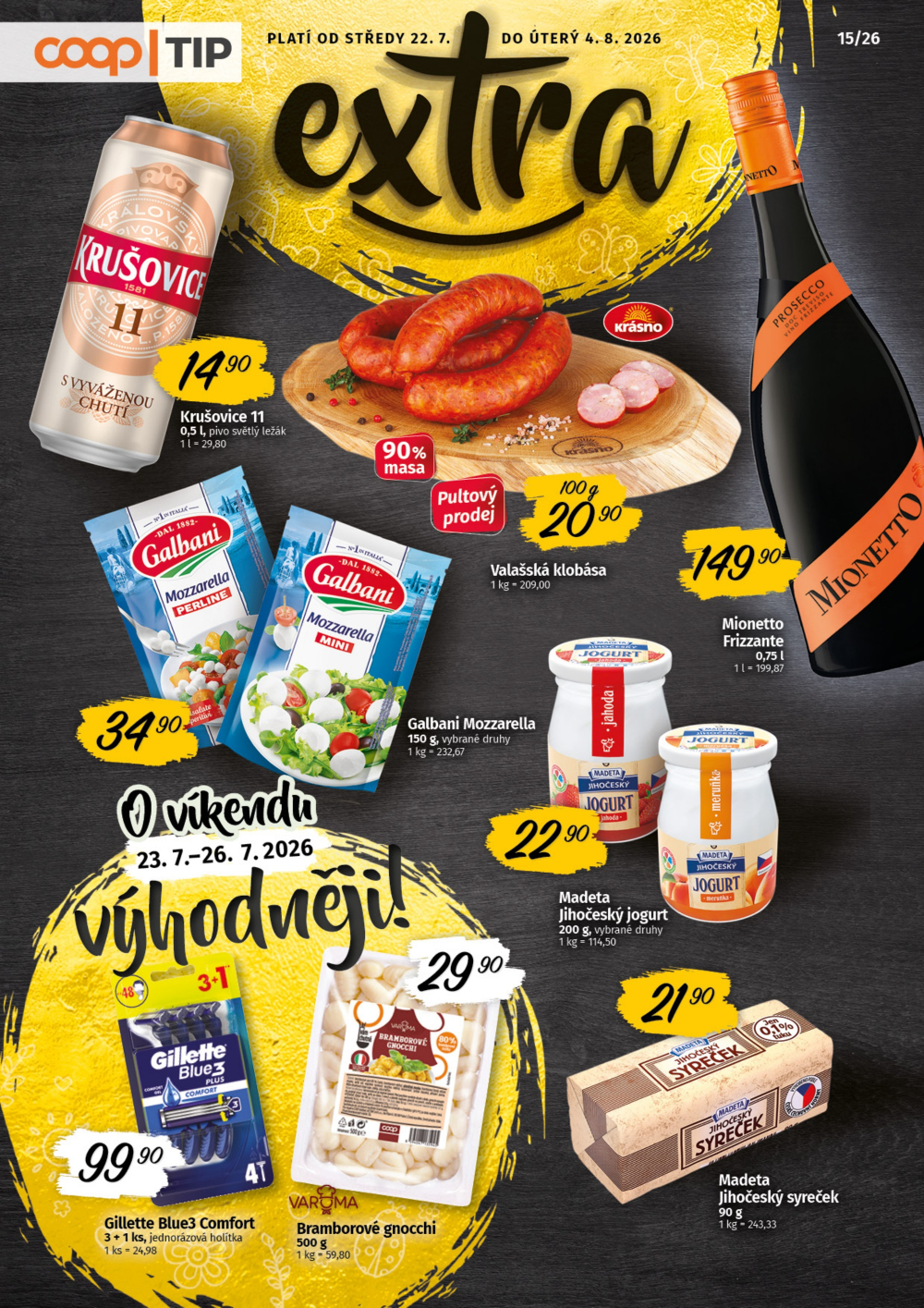 Leták COOP leták - TIP Extra - strana 1