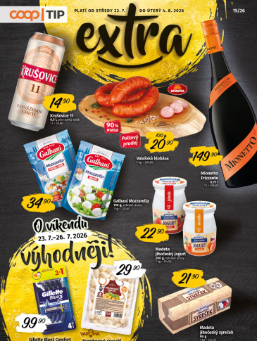 COOP leták - TIP Extra