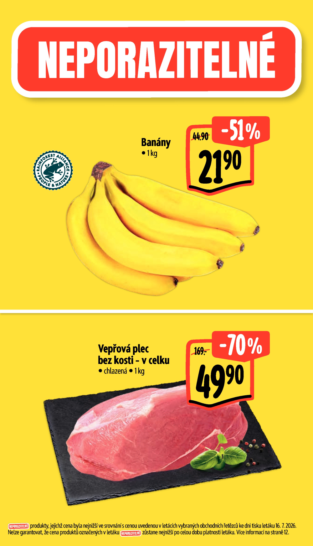 Leták Albert Supermarket leták - Ostrava, Horní - strana 2