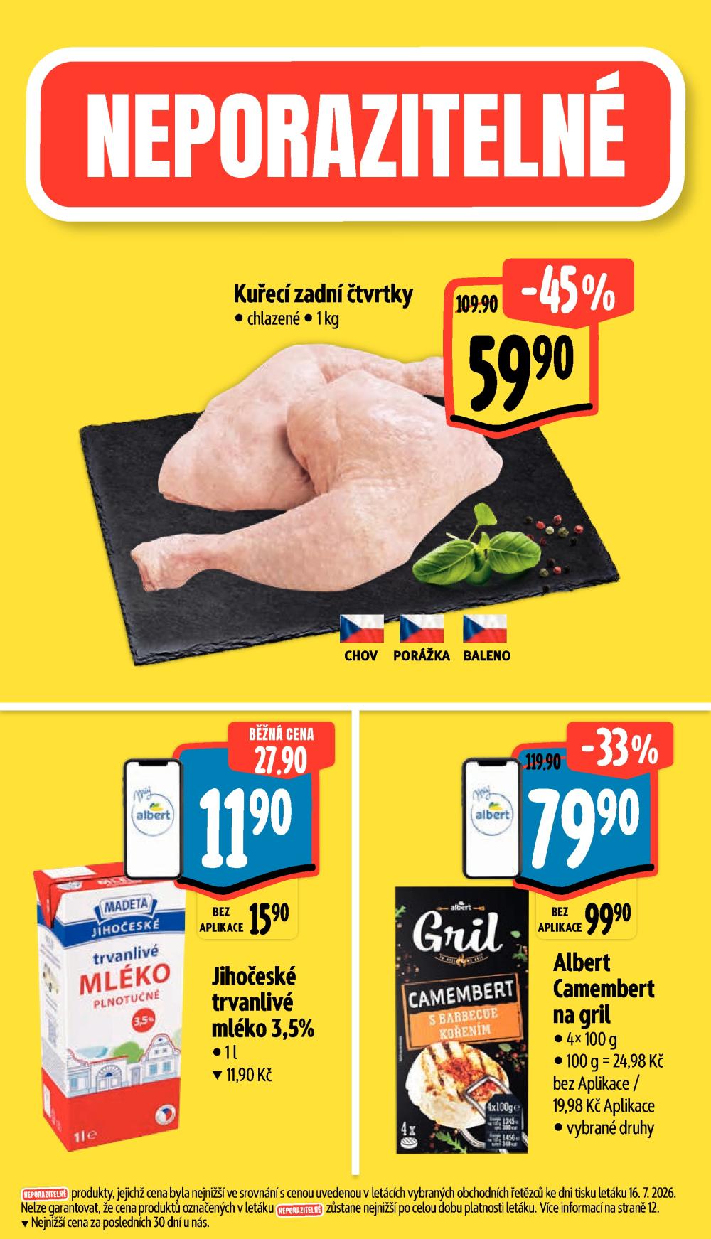 Leták Albert Supermarket leták - Ostrava, Horní - strana 3