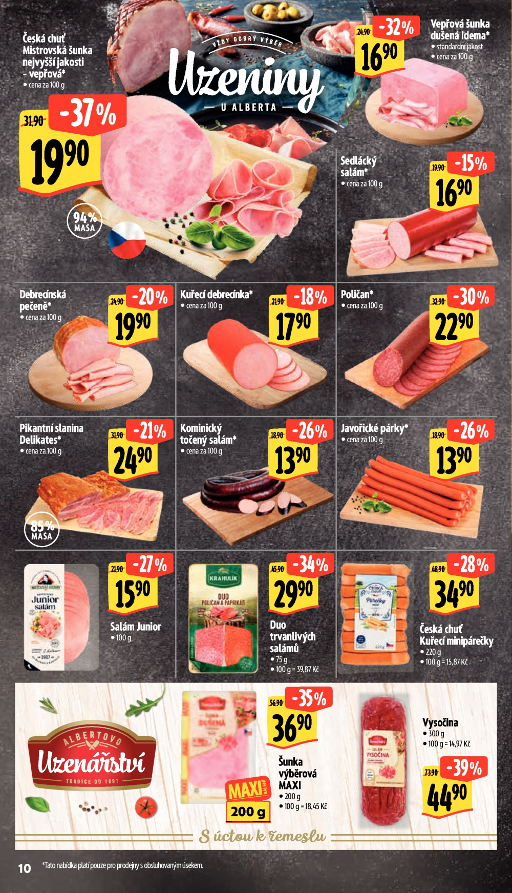 Leták Albert Supermarket leták - strana 18