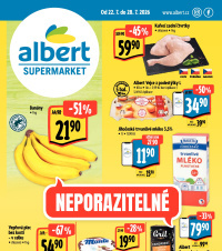 Akční leták Albert Supermarket 