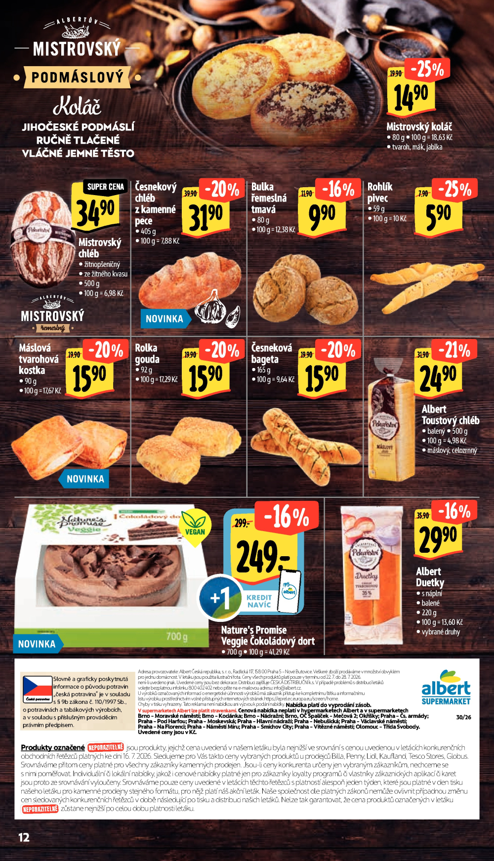 Leták Albert Supermarket leták - strana 22