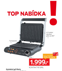 Akční leták XXXLutz  - TOP nabídka Kontaktní gril Maria
