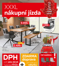 Akční leták XXXLutz  - XXXL nákupní jízda