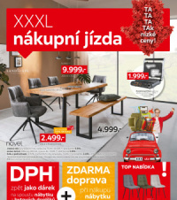 Akční leták XXXLutz  - XXXL nákupní jízda