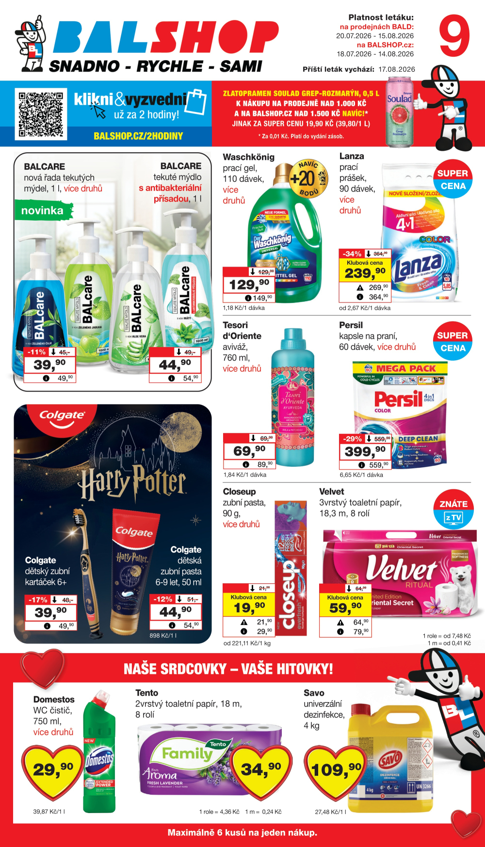 Leták Barvy a laky drogerie leták - strana 1