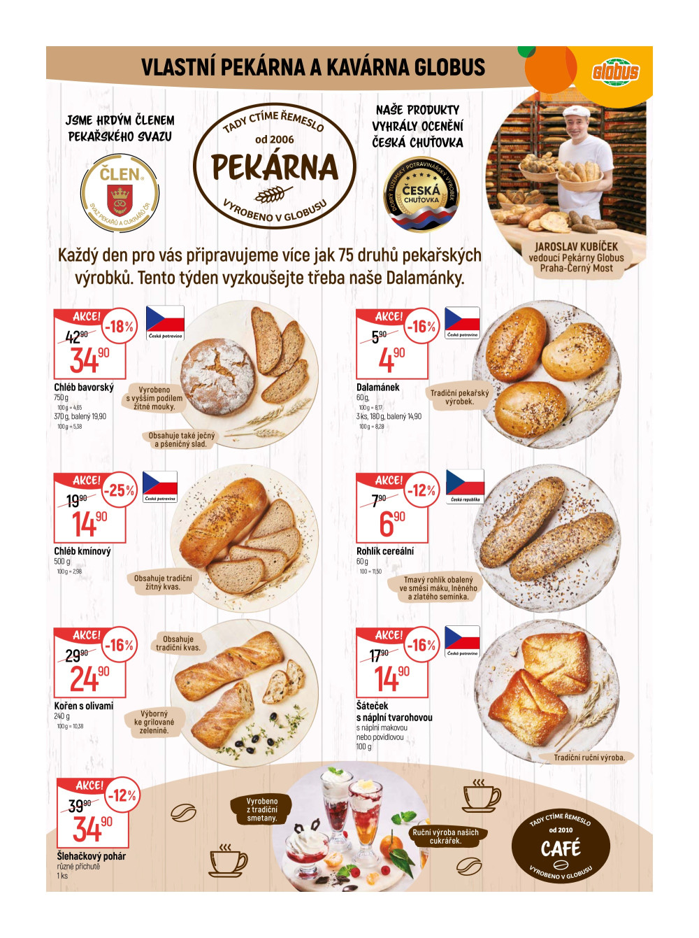 Leták Globus leták Praha - Černý Most - strana 8