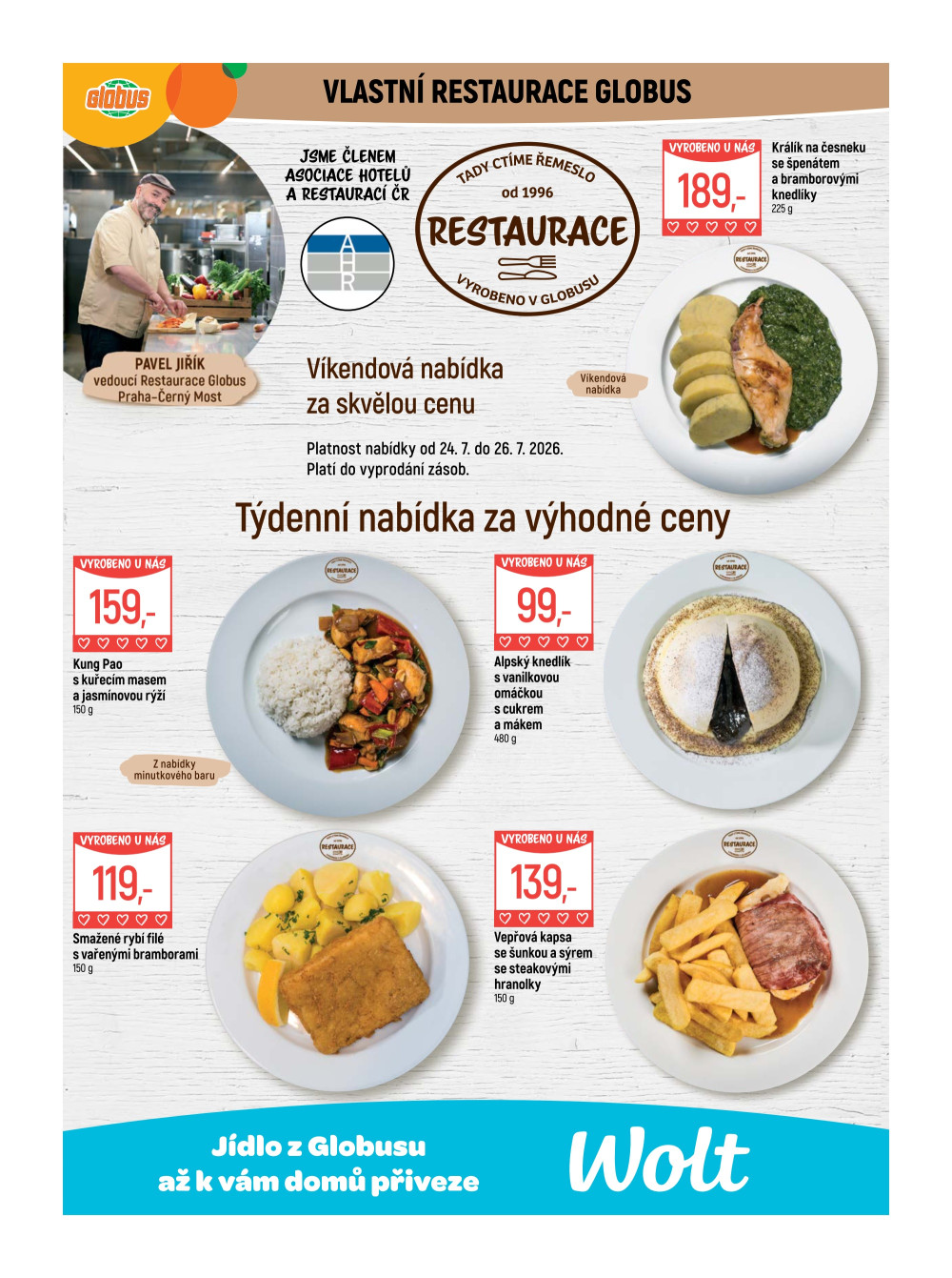 Leták Globus leták Praha - Černý Most - strana 9