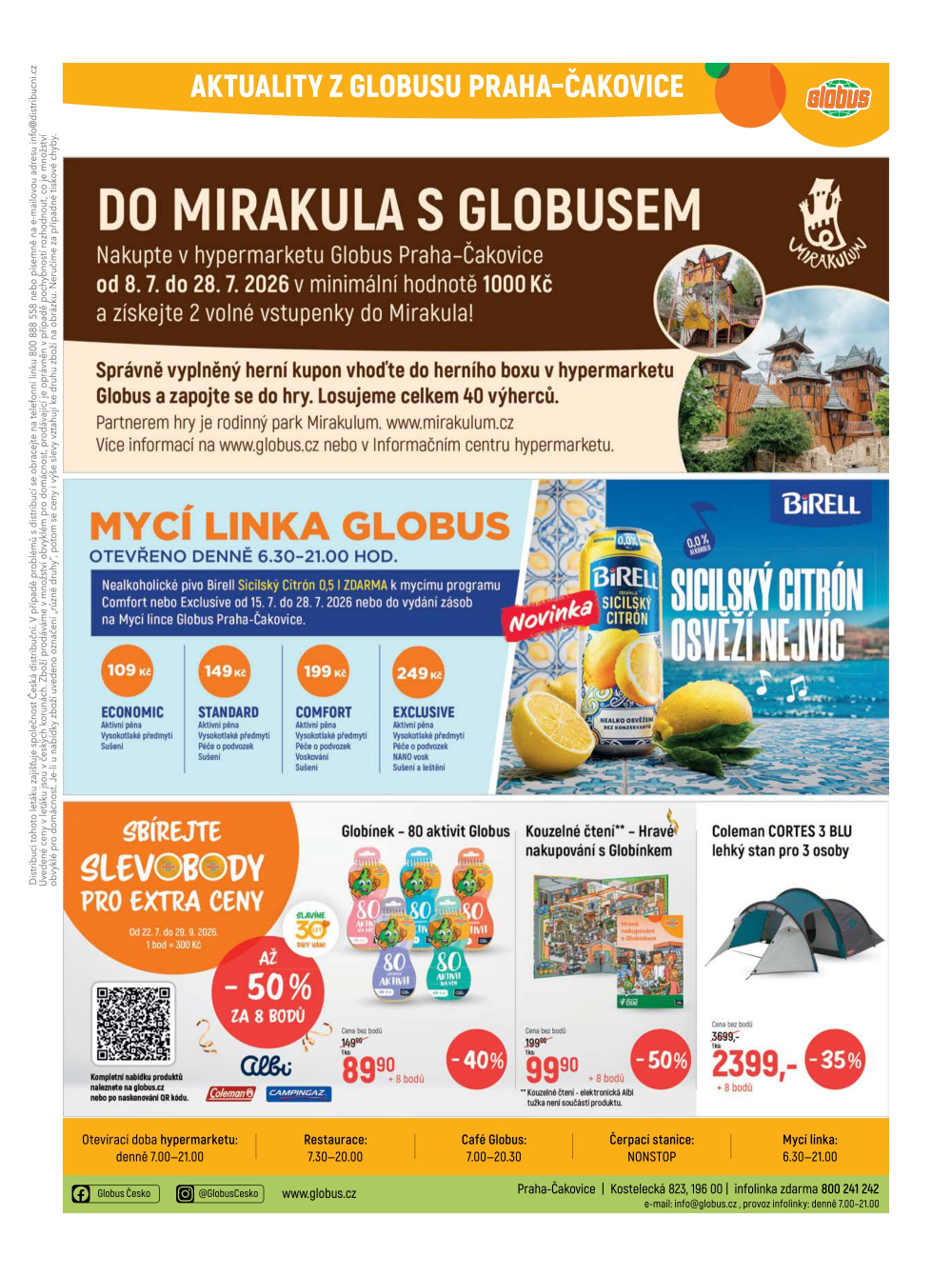 Leták Globus leták Praha - Čakovice - strana 36