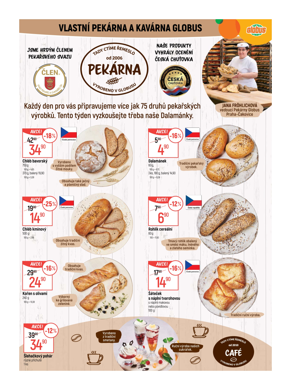 Leták Globus leták Praha - Čakovice - strana 8