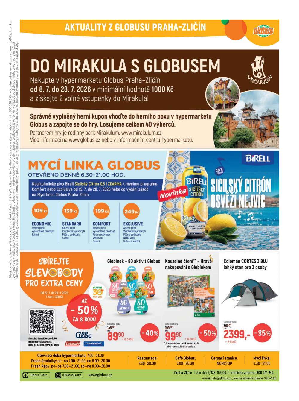 Leták Globus leták Praha - Zličín - strana 36