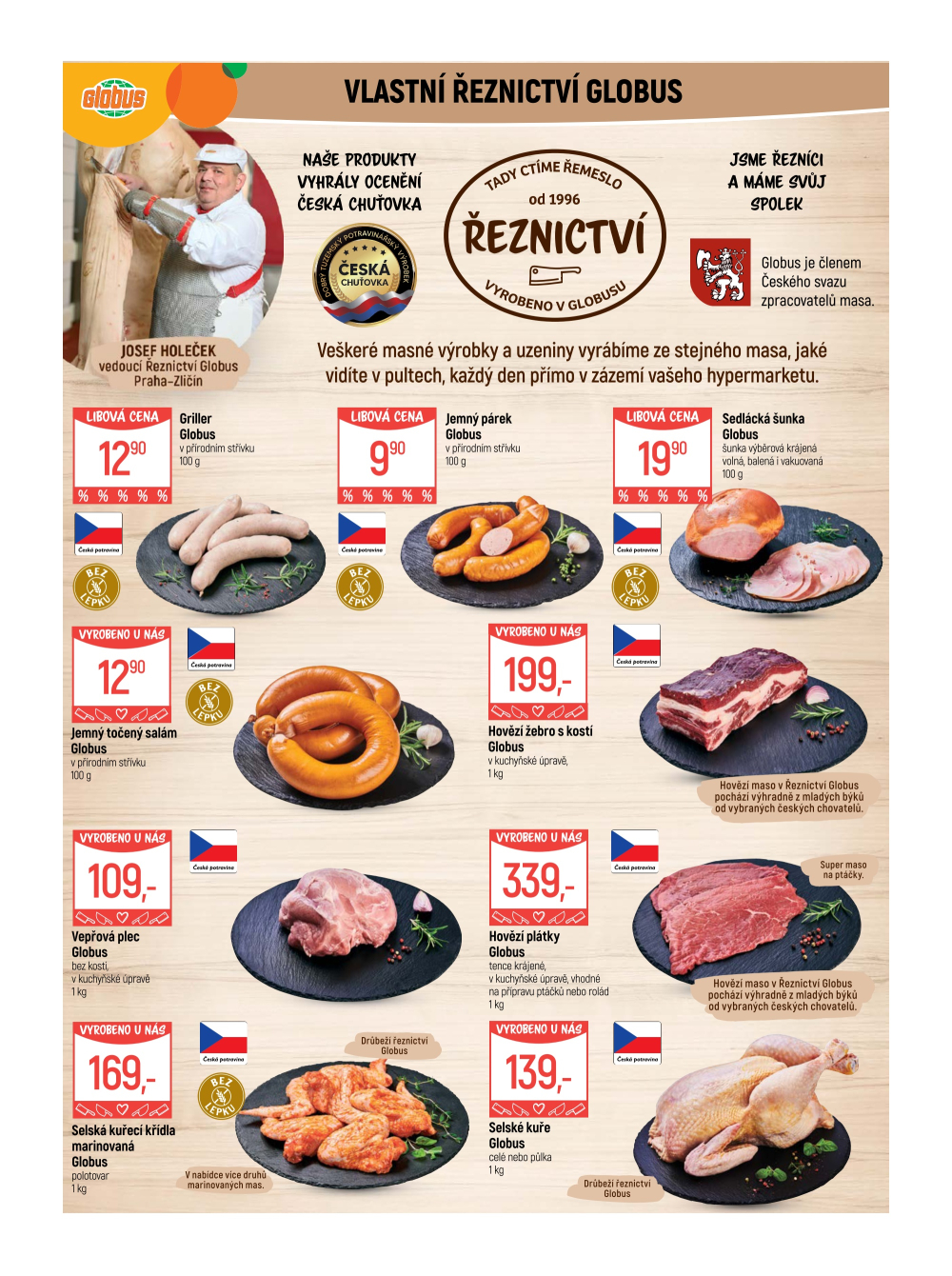 Leták Globus leták Praha - Zličín - strana 7