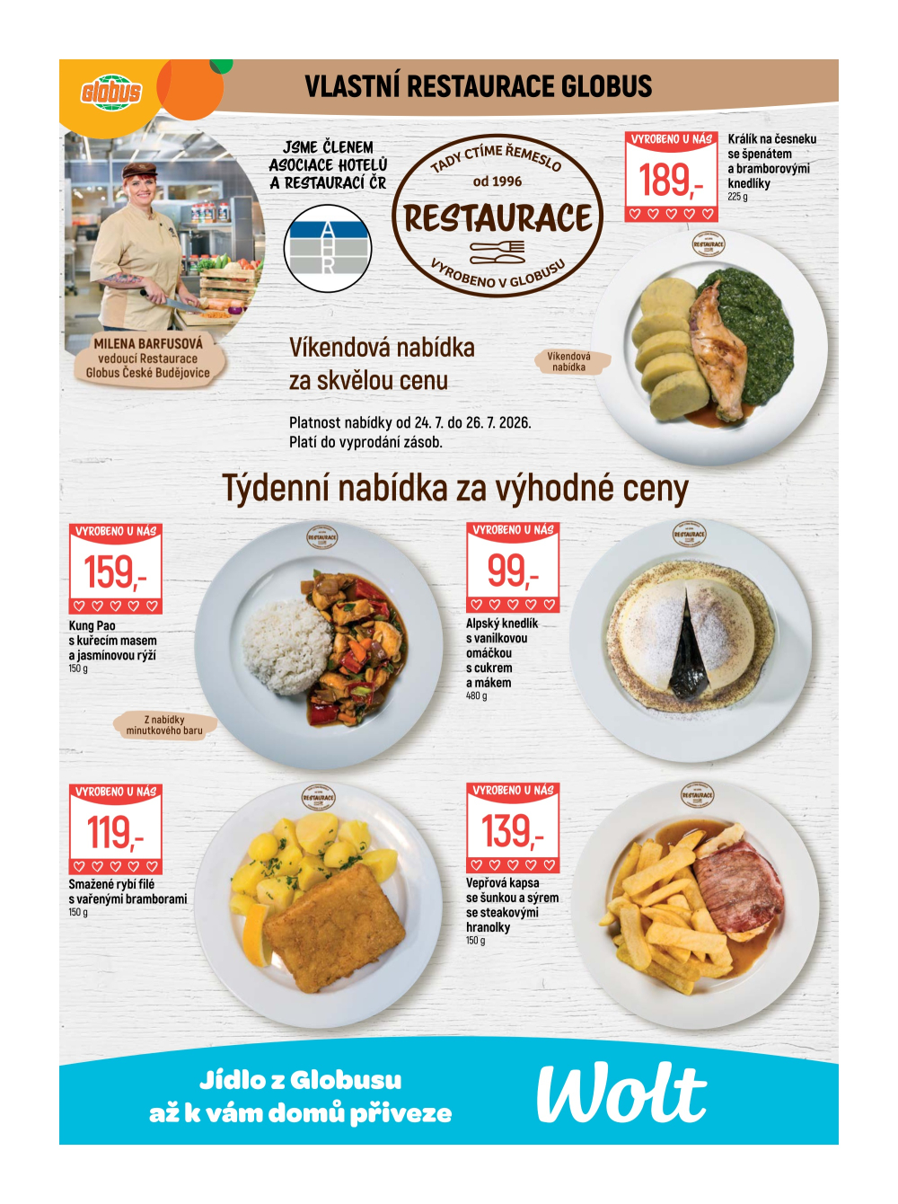 Leták Globus leták České Budějovice - strana 9