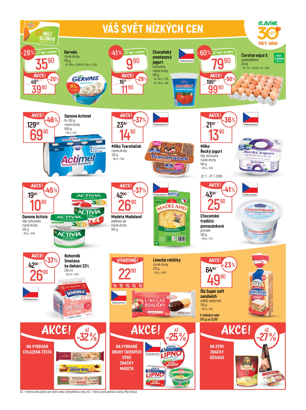 Leták Globus leták Chotikov (Plzeň) - strana 22