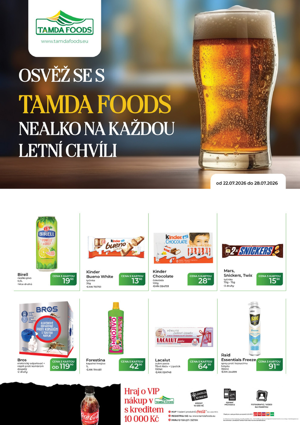 Leták TAMDA FOODS leták - strana 1
