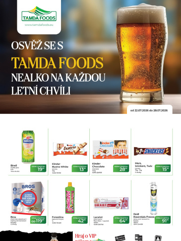 TAMDA FOODS leták