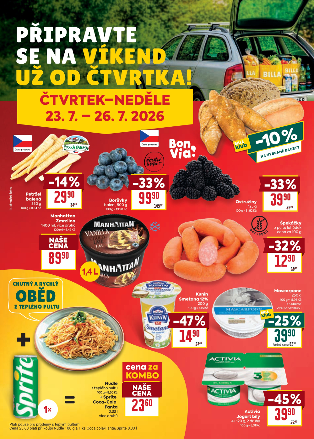 Leták BILLA velký leták - strana 32