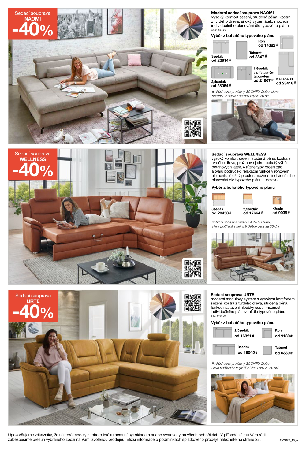 Leták SCONTO Nábytek leták - strana 10