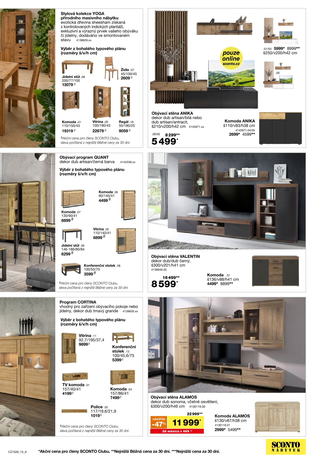 Leták SCONTO Nábytek leták - strana 13