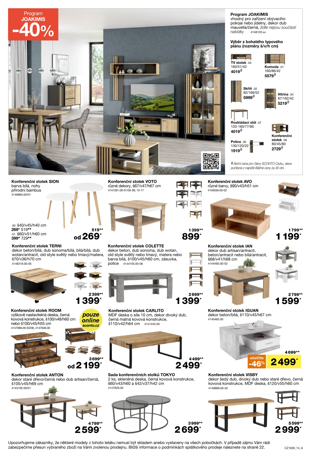 Leták SCONTO Nábytek leták - strana 14