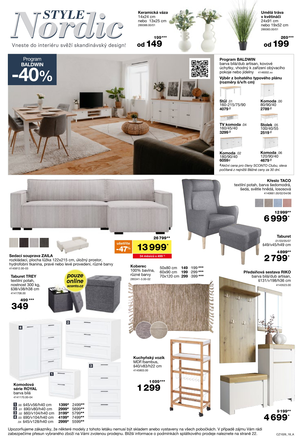 Leták SCONTO Nábytek leták - strana 18