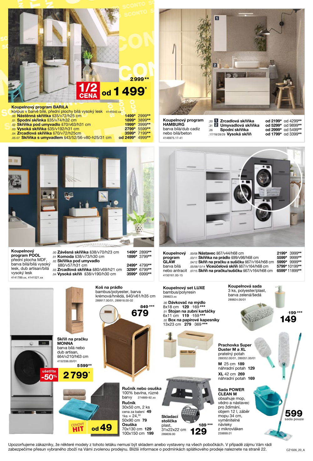 Leták SCONTO Nábytek leták - strana 20