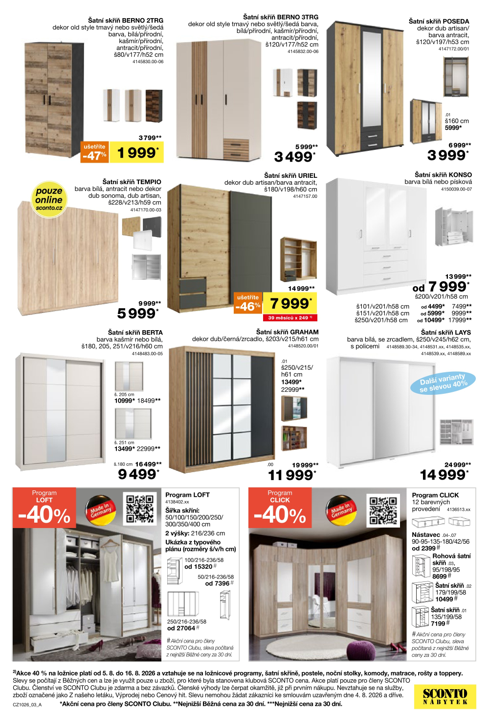 Leták SCONTO Nábytek leták - strana 3