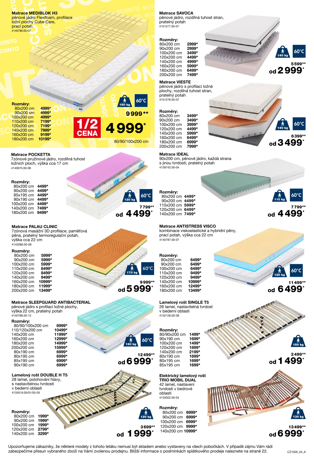 Leták SCONTO Nábytek leták - strana 4