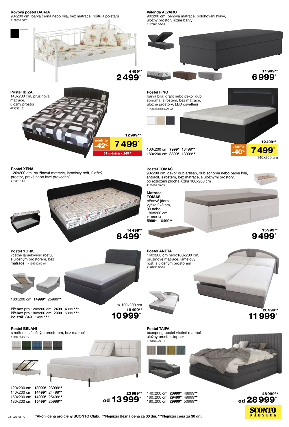 Leták SCONTO Nábytek leták - strana 5