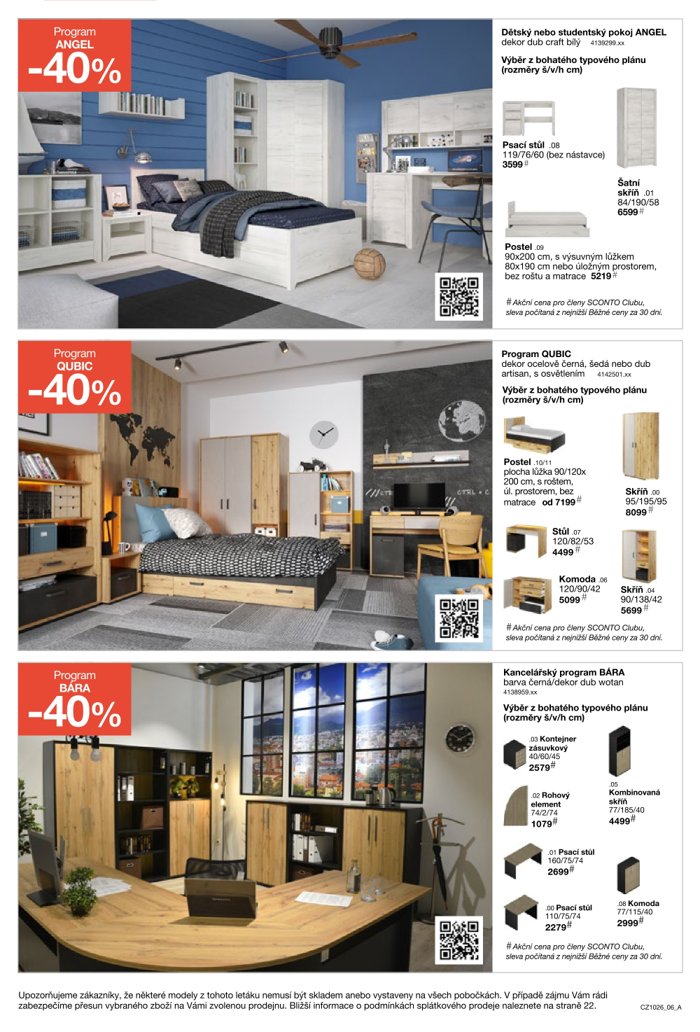 Leták SCONTO Nábytek leták - strana 6